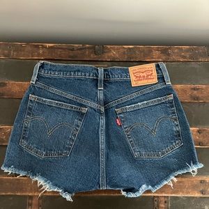 Levi’s 501 Denim cut off shorts